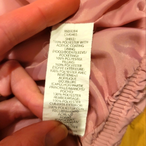 The Children's Place Toddler Puffer Coat Pink Size 2T - Picture 7 of 9